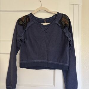 Cropped Free People Sweater